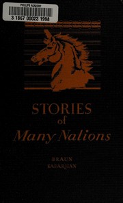 Cover of Stories of many nations by Irwin H. Braun
