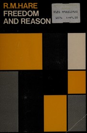 Cover of Freedom and reason by Hare, R. M.