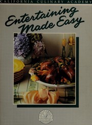 Cover of Entertaining made easy by Susan Walter
