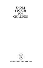 Cover of Short stories for children by Unknown
