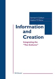 Cover of Information and creation by G. A. Golit͡syn