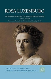 Front cover of Rosa Luxemburg by T. Kowalik