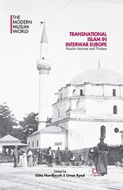 Front cover of Transnational Islam in Interwar Europe by G. Nordbruch