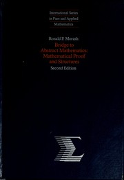 Front cover of Bridge to abstract mathematics by Ronald P. Morash