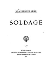 Cover of Soldage by Martin Andersen Nexø