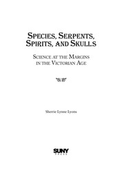 Front cover of Species, serpents, spirits, and skulls by Sherrie Lynne Lyons