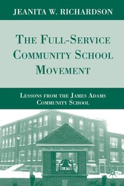 Front cover of The full-service community school movement by Jeanita W. Richardson