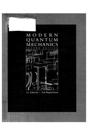 Front cover of Modern quantum mechanics by J. J. Sakurai