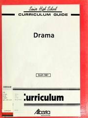 Cover of Drama by Alberta. Alberta Education