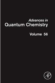 Front cover of Advances in quantum chemistry by John R. Sabin