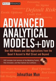 Cover of Advanced analytical models by Johnathan Mun