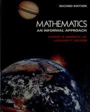 Cover of Mathematics by Albert B. Bennett