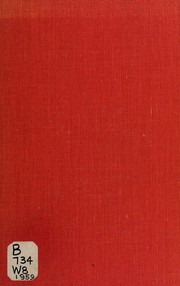 Cover of The system of Thomas Aquinas by M. de Wulf