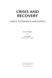 Front cover of Crisis and recovery by Rowan Williams