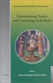 Front cover of Christianizing Peoples and Converting Individuals (International Medieval Research) by Unknown