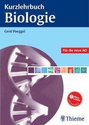 Front cover of Kurzlehrbuch Biologie by Gerd Poeggel