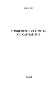 Cover of Fondements et limites du capitalisme by Louis Gill