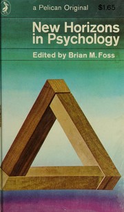 Cover of New horizons in psychology by Brian M. Foss