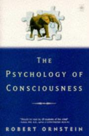 Front cover of The Psychology of Consciousness (Arkana) by Robert Ornstein
