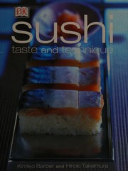 Front cover of Sushi taste and technique by Kimiko Barber
