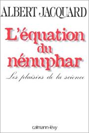 Cover of L' équation du nénuphar by Albert Jacquard