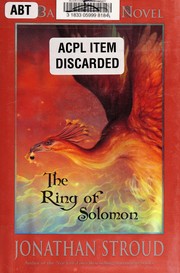 Front cover of The Ring of Solomon by Jonathan Stroud