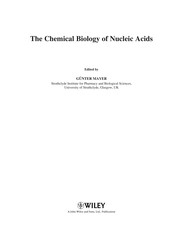 Front cover of The chemical biology of nucleic acids by Günter Mayer