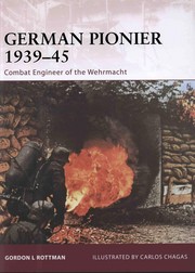 Front cover of German Pionier 1939-45 by Gordon L. Rottman
