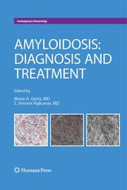 Front cover of Amyloidosis by Morie A. Gertz