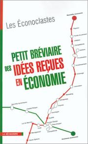 Front cover of Petit bréviaire des idées reçues en économie by Unknown