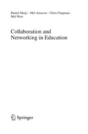 Front cover of Collaboration and Networking in Education by Daniel Muijs