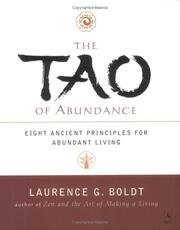 Front cover of The Tao of Abundance by Laurence G. Boldt