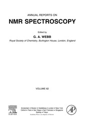 Front cover of Annual reports on NMR spectroscopy by Graham A. Webb