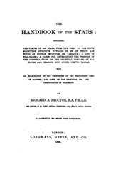 Front cover of The handbook of the stars by Richard A. Proctor