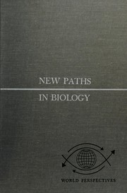 Cover of New paths in biology by Adolf Portmann