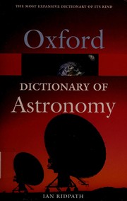 Front cover of Oxford dictionary of astronomy by Ian Ridpath