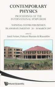 Front cover of Contemporary physics by International Symposium on Contemporary Physics (2007 Islamabad, Pakistan)