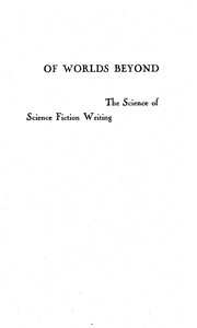 Front cover of Of Worlds Beyond by Lloyd Arthur Eshbach