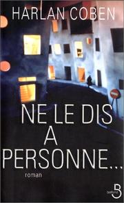 Front cover of Tell No One by Harlan Coben