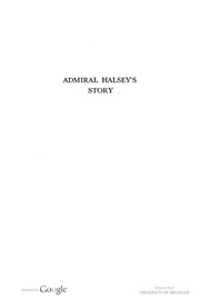 Front cover of Admiral Halsey's story by William Frederick Halsey