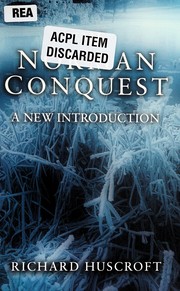Cover of The Norman Conquest by Richard Huscroft