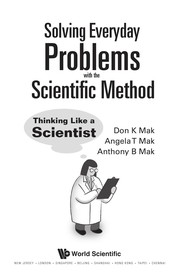 Cover of Solving everyday problems with the scientific method by Don K. Mak