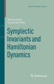 Front cover of Symplectic Invariants and Hamiltonian Dynamics by Helmut Hofer