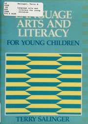 Cover of Language arts and literacy for young children by Terry S. Salinger