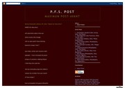 Cover of Anthology by P.F.S. Post