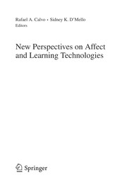 Cover of New perspectives on affect and learning technologies by Rafael A. Calvo