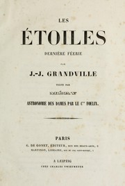 Cover of Les étoiles by Joseph Méry