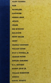 Cover of Writers in revolt by Richard Seaver