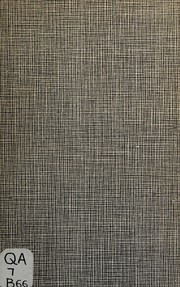Front cover of The new world of math by George A. W. Boehm