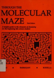 Front cover of Through the Molecular Maze by Basinajian